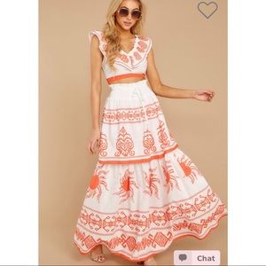 Two piece outfit from Red Dress Boutique